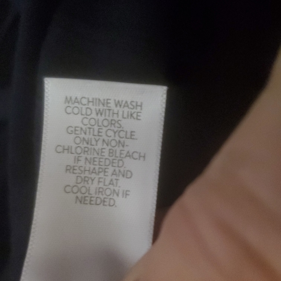 NWT J. Jill Navy Blue Top-to-Bottom Pleated Sleeveless Maxi Dress. - Picture 10 of 15